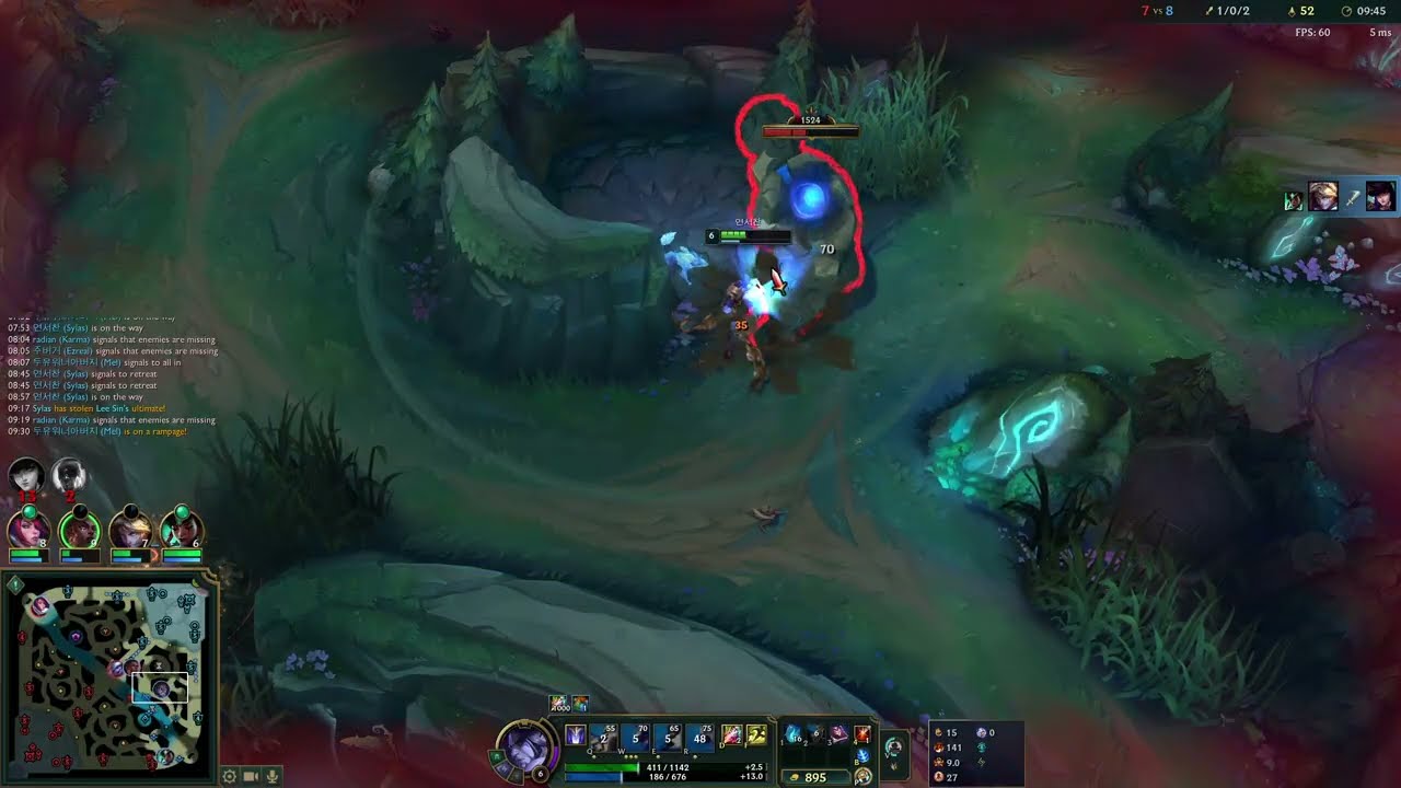 [롤] =자랭|사일러스= 드디어 리메이크된 쉬바나를 목격하다!! 진짜 개쎔 ㄷㄷ 사일로  훔쳐써봤는데 재미하나는 있다