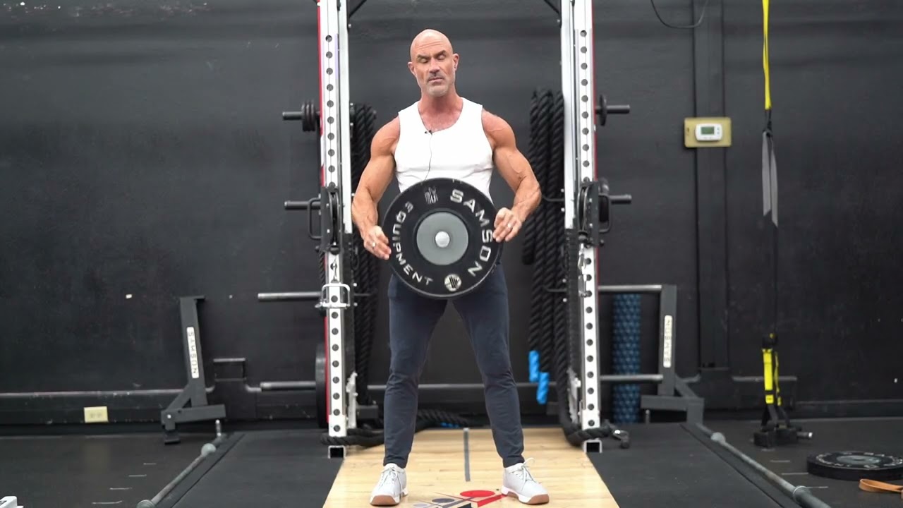 Front Raise with Plate Overhead