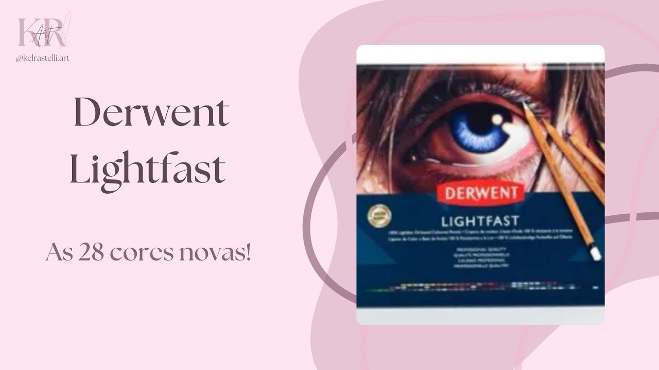 Derwent Lightfast, as 28 cores novas!/ Derwent Lightfast, the new 28 colors! #derwentpencils