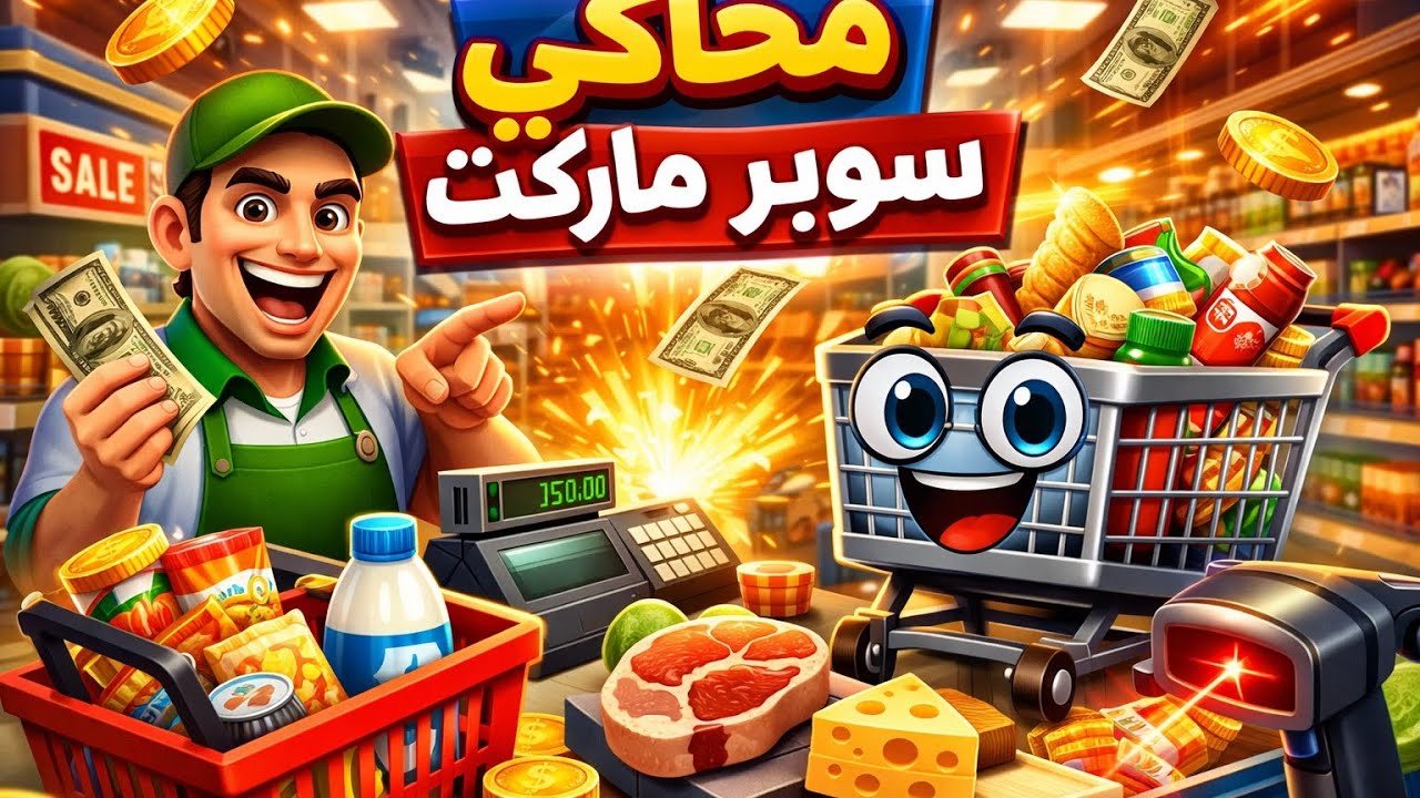 محاكي السوبر ماركت 🛒 | من الصفر إلى الثراء