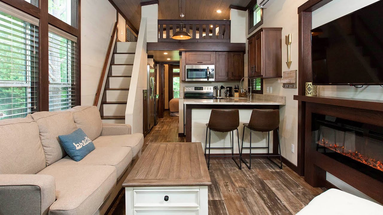 Incredible Stunning Seabreeze LAKESIDE LUXURY PARK MODELS | Tiny House Big Living