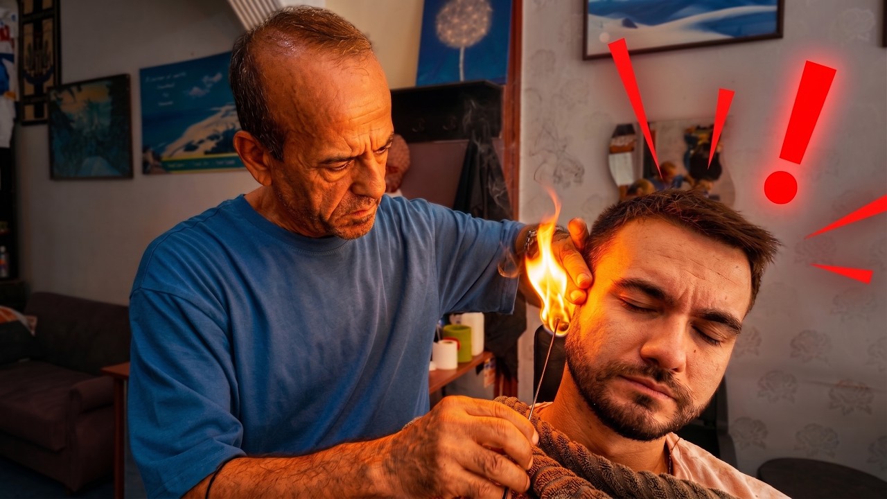 Barber Mehmet - Traditional Turkish Barber  ASMR ✂️ Full Service & Deep Relaxation