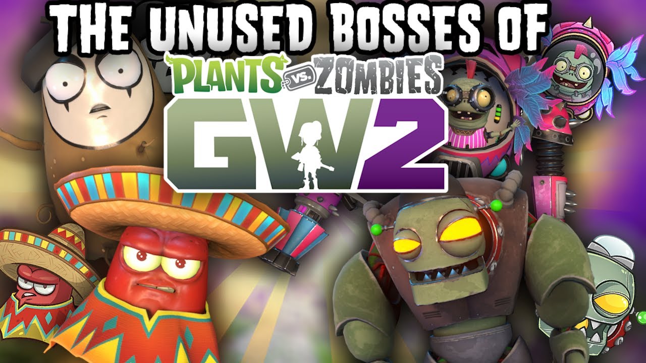 Неиспользованные боссы Garden Warfare 2