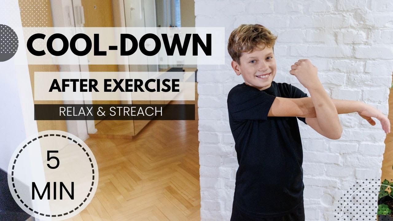 5 Minute Cool Down After Workout | Relax & Stretch (No Equipment)