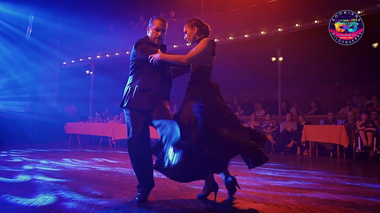 CARNAVAL TANGO FEST 2023 - BAILAN - ESTEFANIA GOMEZ Y FERNANDO RODRIGUEZ -  BUENOS AIRES