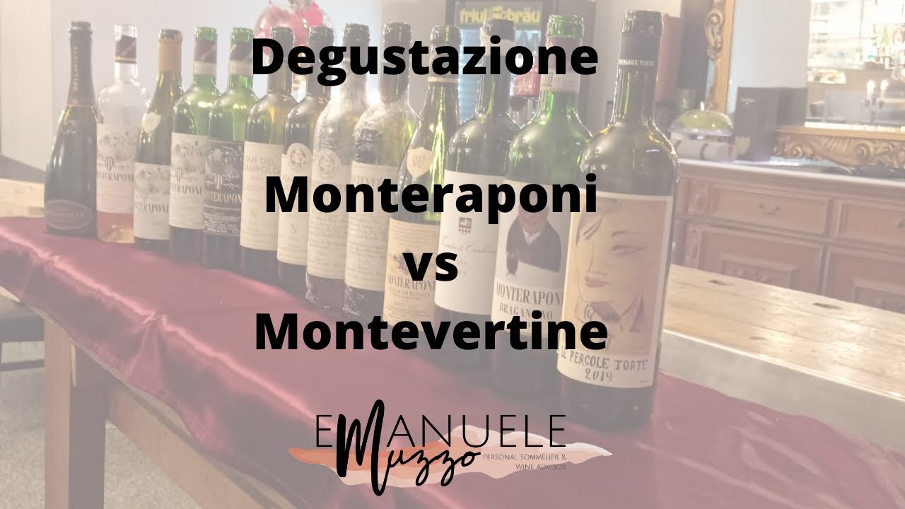 Degustazione. Monteraponi vs Montevertine