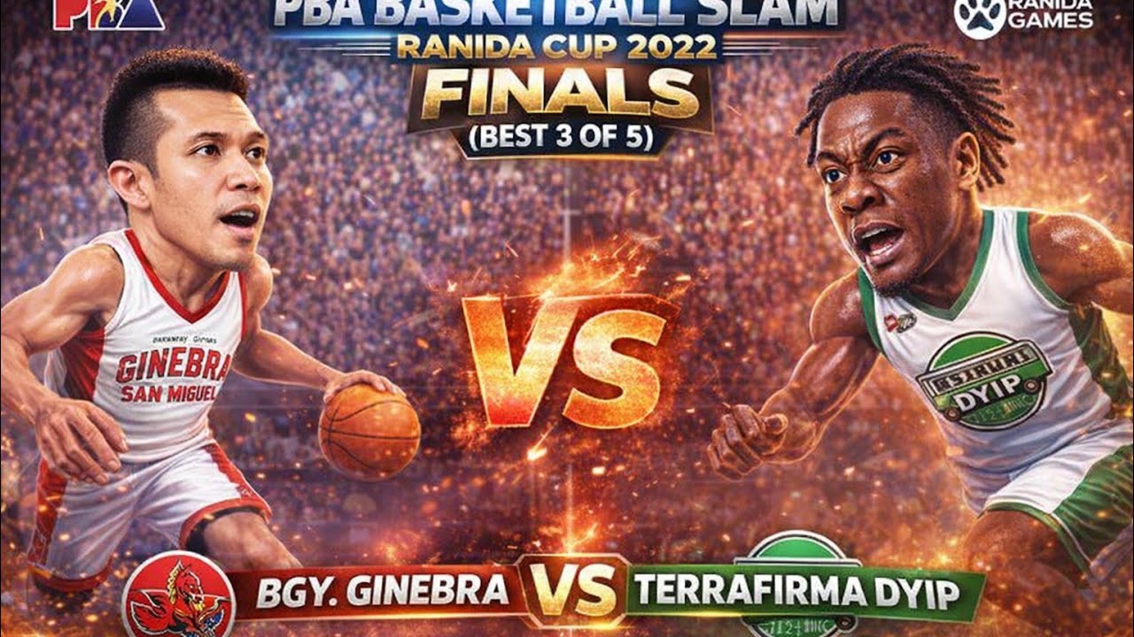 PBA Basketball Slam RANIDA Cup 2022 FINALS (Best 3 of 5) Bgy. Ginebra vs Terrafirma Dyip