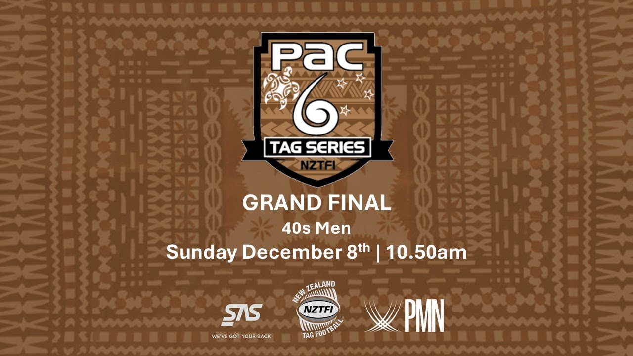 Grand Final | 40s Men | New Zealand 40s v Ao Maori 40s | PAC 6 International Tag Football Series