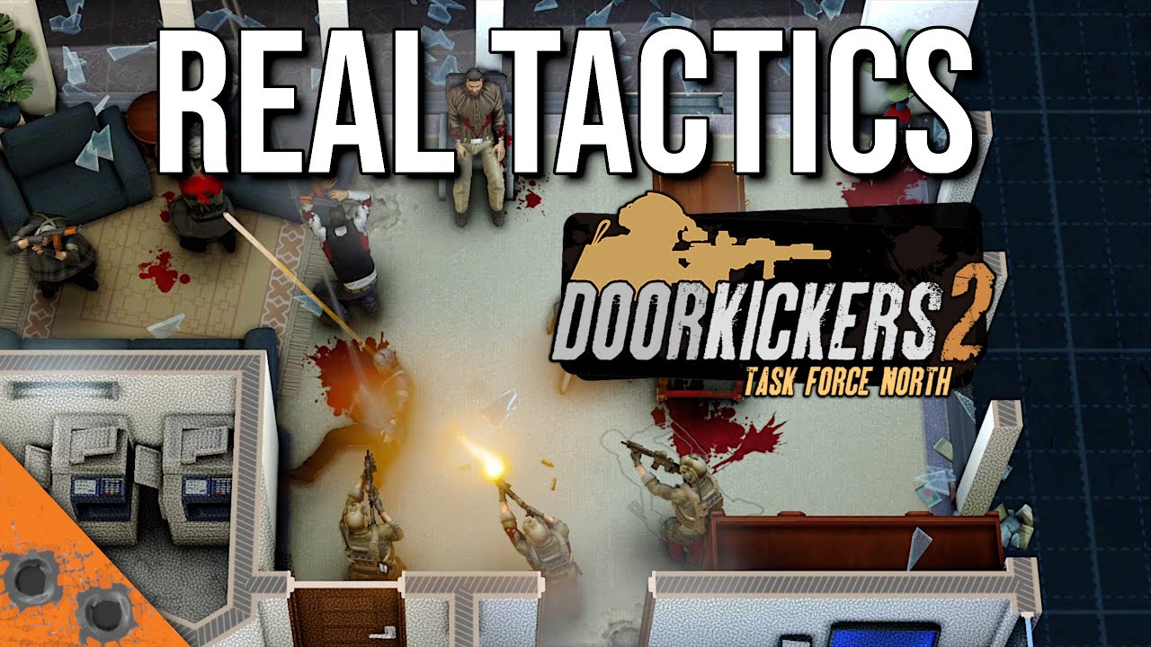 This Hostage Rescue Was Insane (The Replay is Awesome) Door Kickers 2: Task Force North