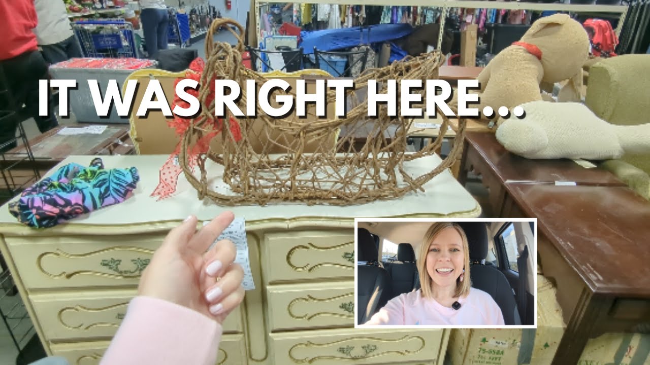 I Left It… and Someone Took It 👀 | Thrift With Me
