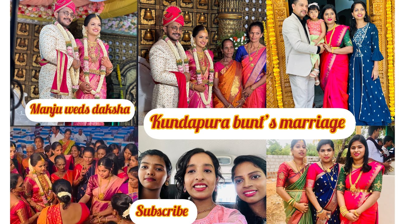Kundapur Traditional Bunts Marriage Function || Manju Wed’s Daksha|| ಮದುವೆ ಸಡಗರ॥Emotions