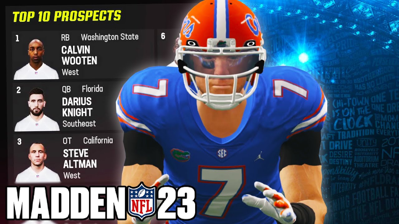 Madden 23 Career Mode Ep. 1 | Player Creation, NFL Draft & First Game!