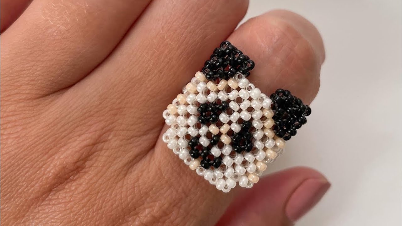How to make a beaded Panda 🐼