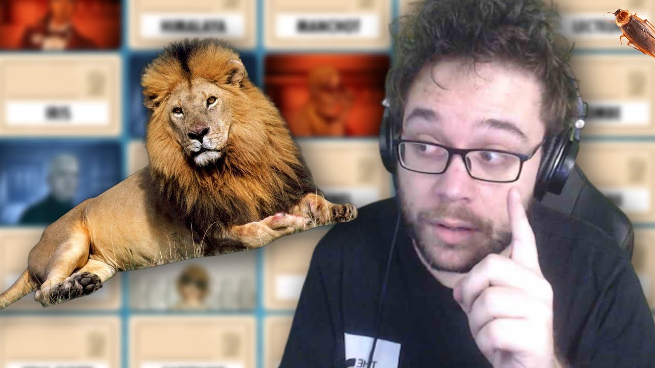 LE LION NE S'ASSOCIE PAS AVEC LE CAFARD | CodeNames