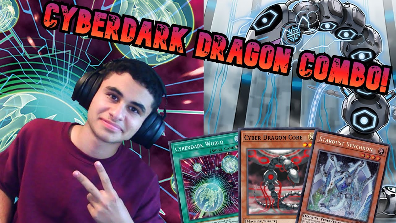 CYBERDARK CYDRA COMBO TUTORIAL!! OVER 22,000 DAMAGE!! INSANE GOING 1ST PLAYS! Post CYBER STYLE!!