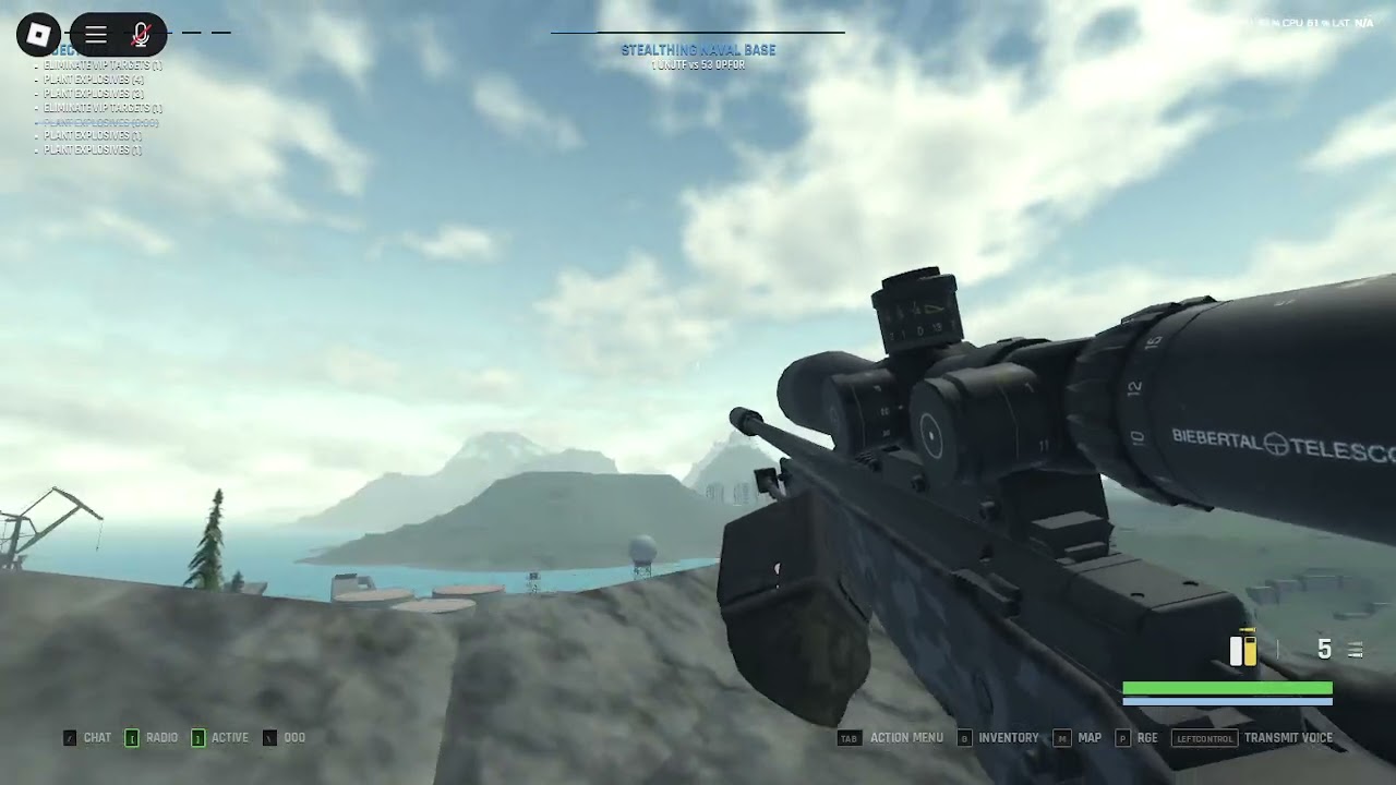OUTDATED Roblox | Blackhawk Rescue Mission 5: Securing Naval Base (Solo Stealth)