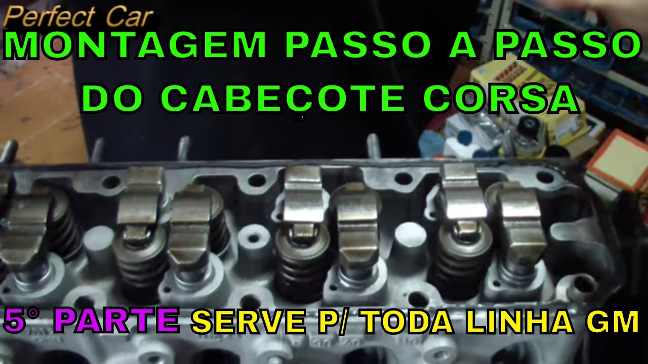 CARLOS - montagem do motor do corsa 5° parte 5/6