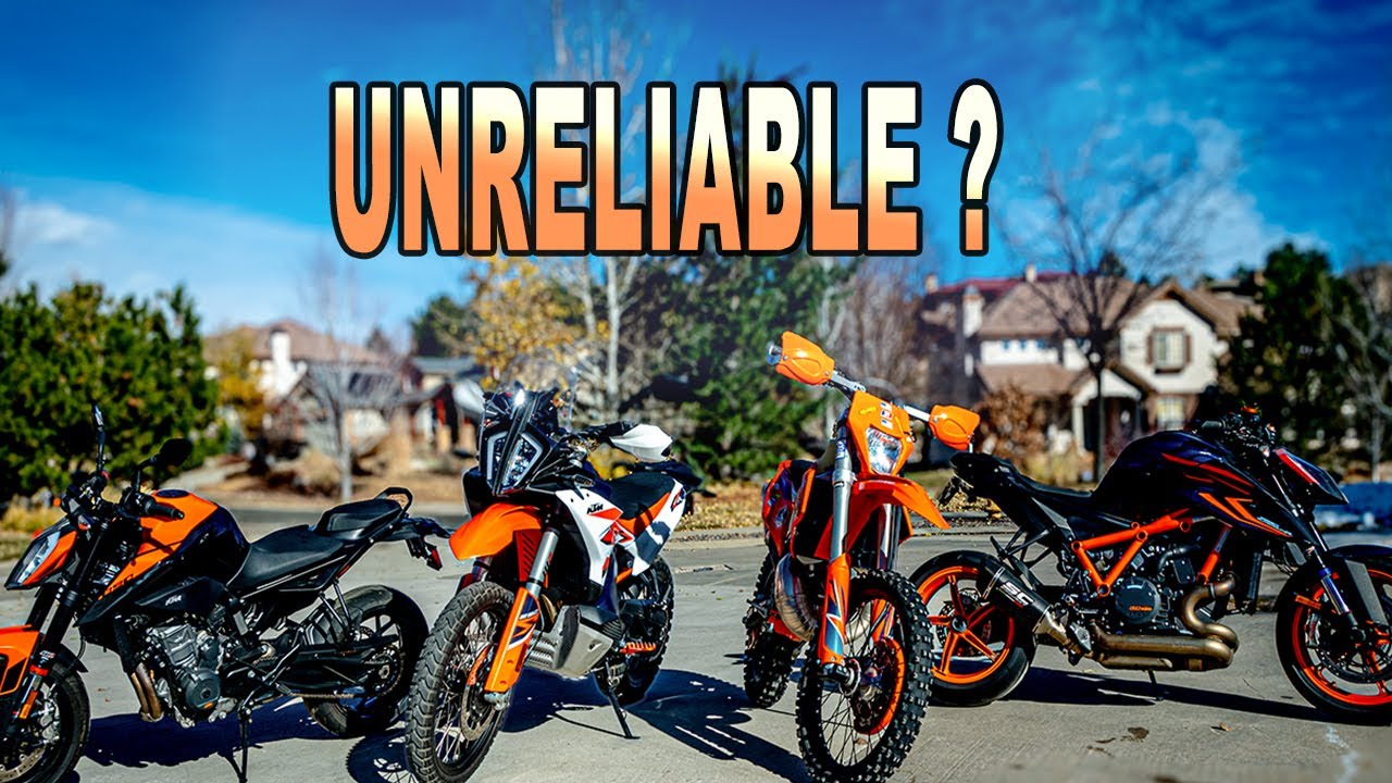 ДЕЙСТВИТЕЛЬНО ЛИ KTM НЕНАДЁЖНЫ? Давайте посмотрим на данные.