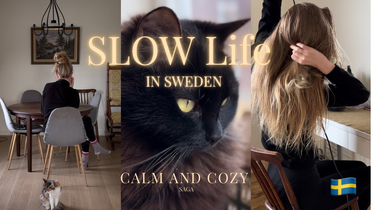 Rural Sweden VLOG | Calm | Cats | Routines | Cooking 