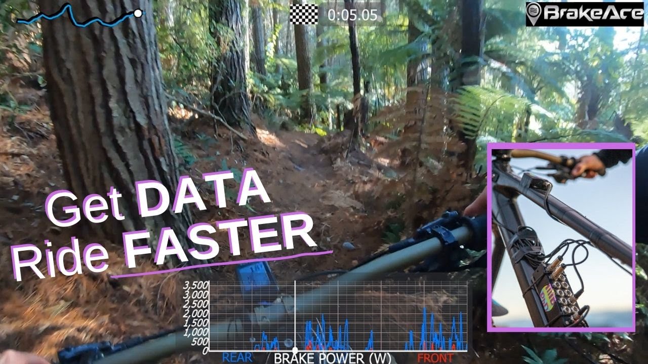 MTB Racer Tests His Braking with BrakeAce | TEST 1