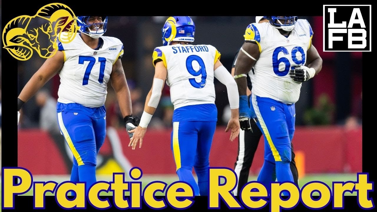 LIVE from Rams HQ: NFC Divisional Round Practice Report