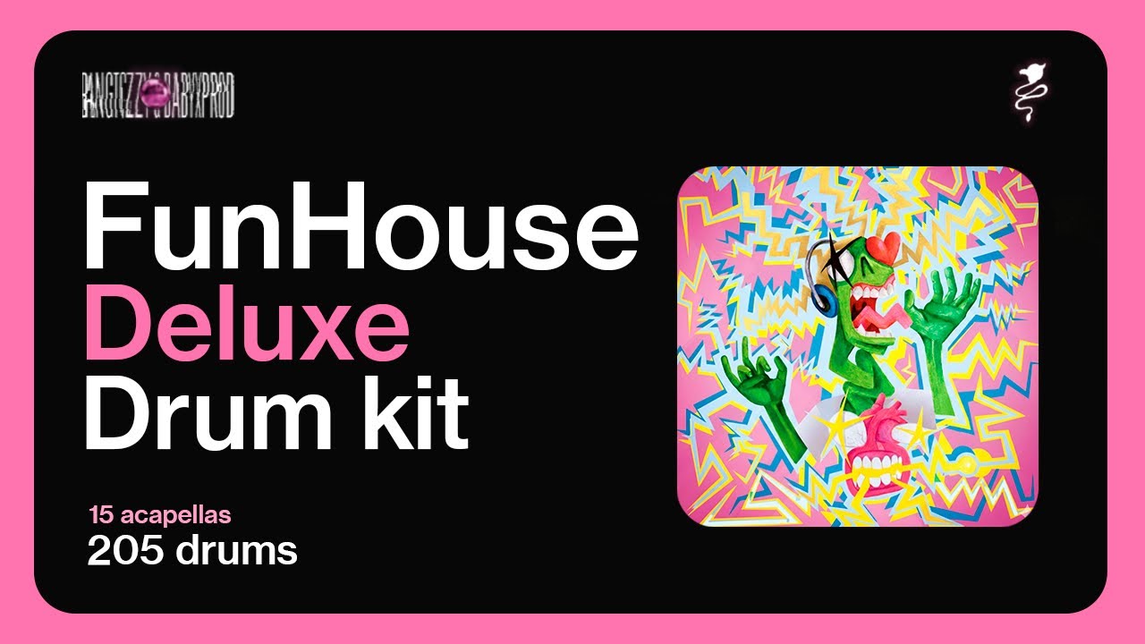 [FREE DRUM KIT] PRETTIFUN "FUNHOUSE DELUXE" [475 SOUNDS] GINSENG, MISOGI, JAY TRENCH