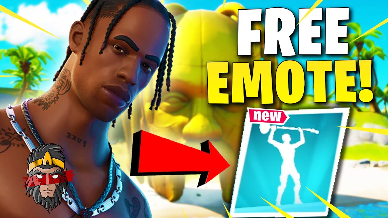 *NOVÝ* TRAVIS SCOTT & JAK NA FREE EMOTE!!🔥