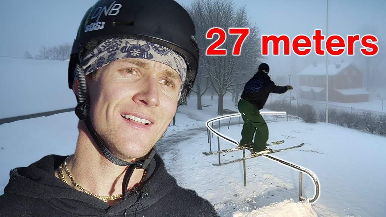 My Longest Railslide Ever