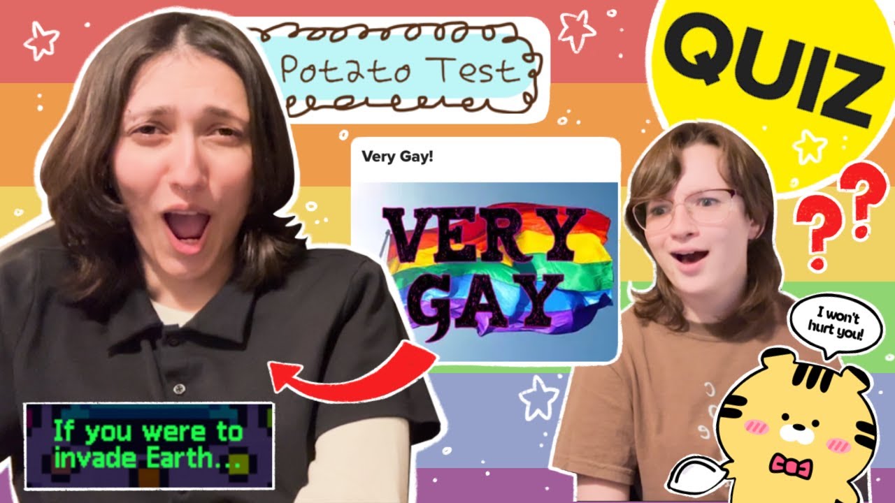 ARE YOU GAY? NAT & LILI TAKE QUIZZES!