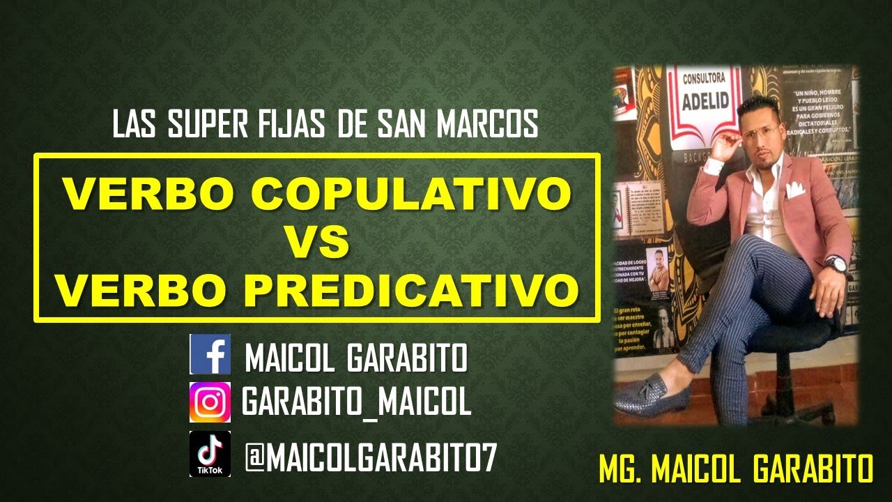 ¿CÓMO RECONOCER UN VERBO COPULATIVO? MÉTODO GARABITUS