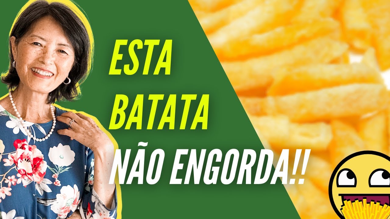 A BATATINHA que NÃO ENGORDA,  NÃO é FRITA e é LOW CARB