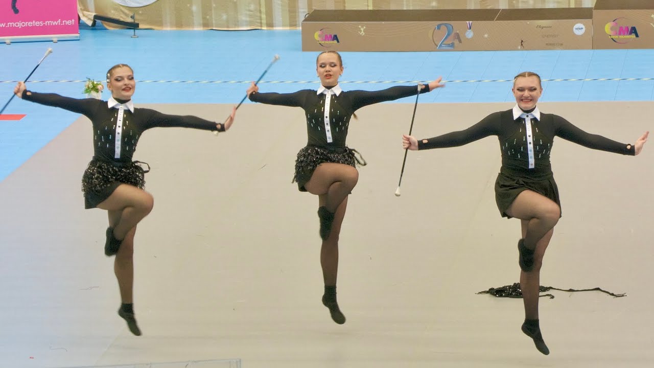 Majorettes *ADL Česká Lípa* / BATON trio, mažoretky / Hradec Kralove 2025 |