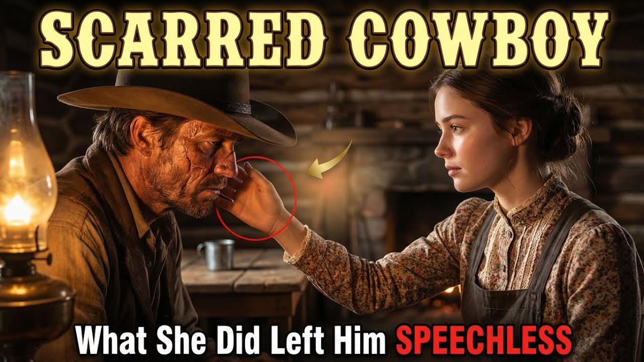Scarred Cowboy Refused to Show His Face - What the New Schoolteacher Did Left Him Speechless