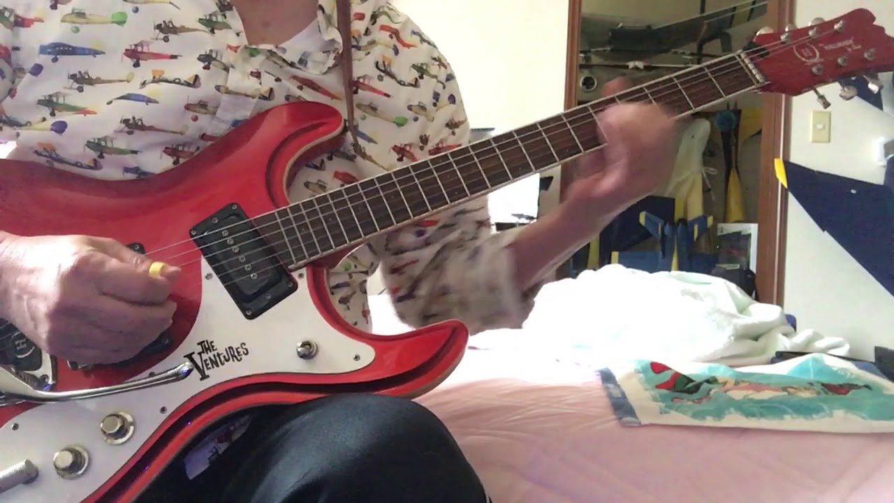 SEXY NIGHT NOKIE EDWARDS COPY Hallmark guitars 60custom Ed Elliott”s pickups