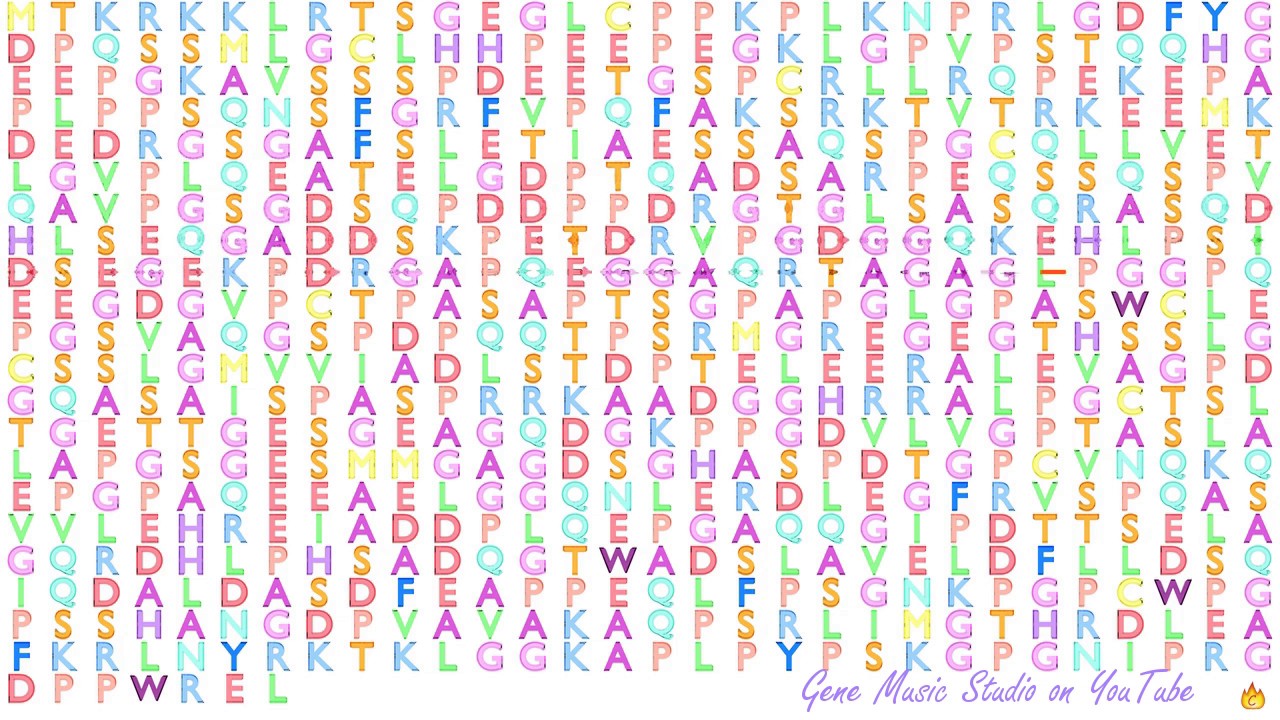 Gene Music using Protein Sequence of C19orf57 