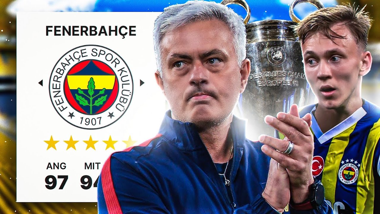 MOURINHO macht FENERBAHCE zum TRIPLE-SIEGER!!😍🔝 FC24: Fenerbahce Sprint to Glory