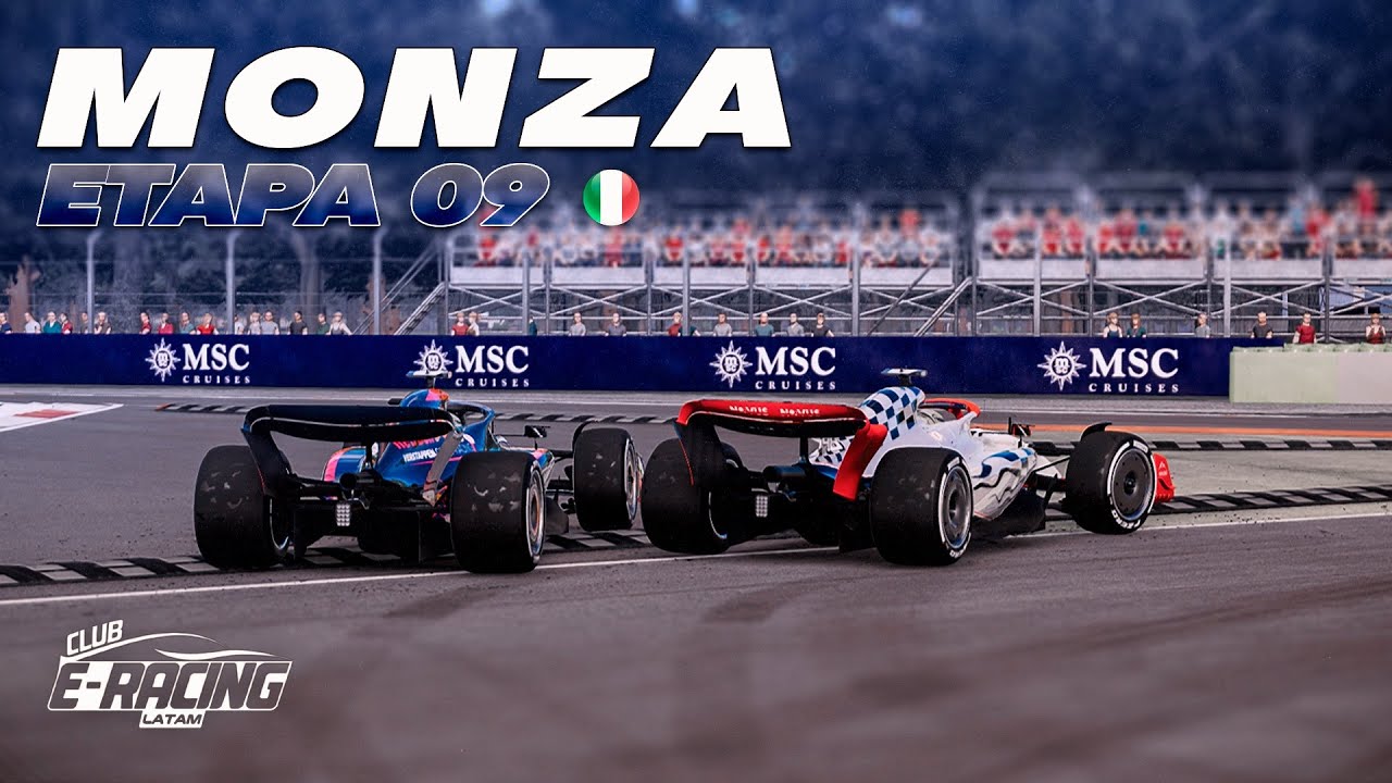 F1 23 - BATIDA NA CHICANE! - CRL - Monza #09