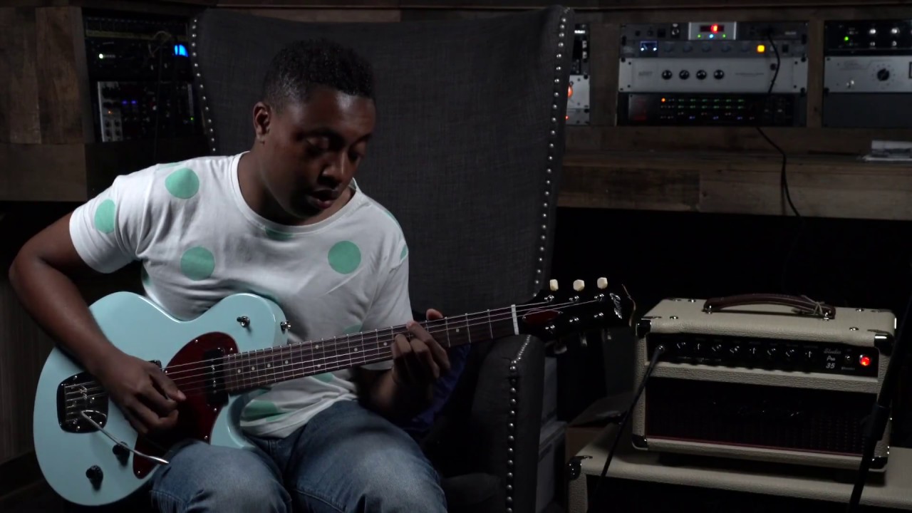 Collings 360 LT M Sonic Blue + Two-Rock Studio Pro 35  | Midwood Guitar Studio