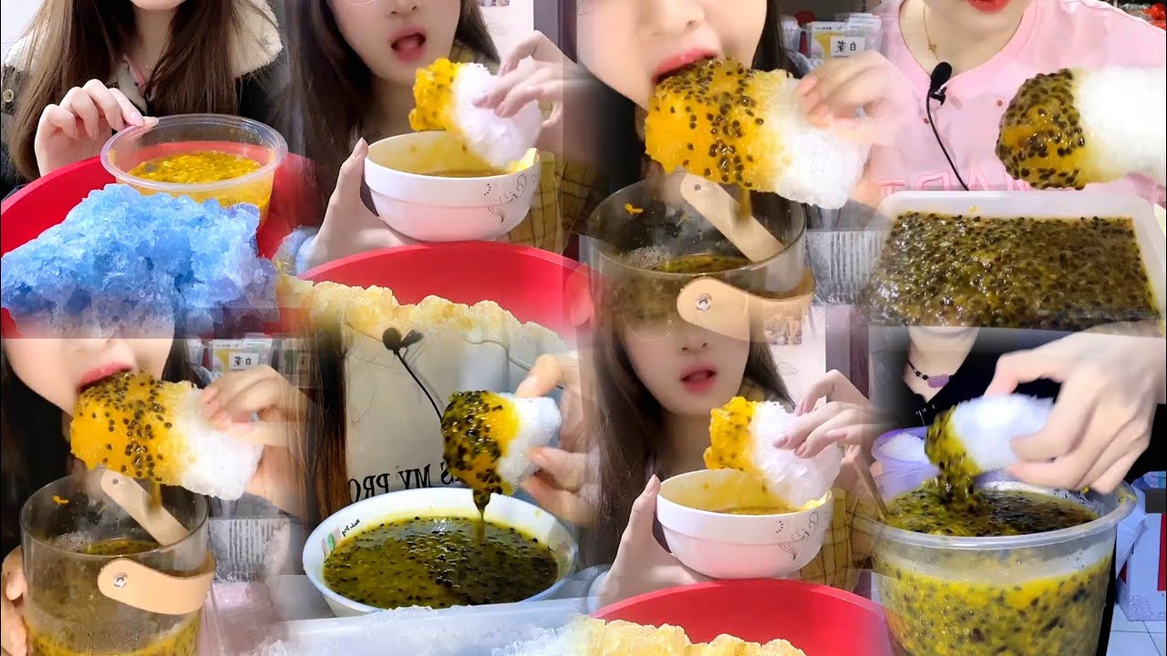 WHL88 ICE DIP IN PASSION FRUIT EATING ASMR COLLECTION 