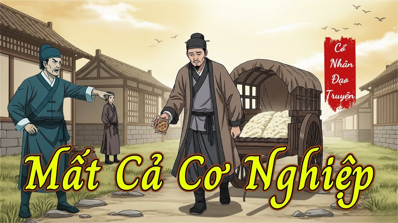 Chỉ Một Cái Bát Nước – Ông Chủ Gạo Mất Cả Cơ Nghiệp | Câu Chuyện Cổ Nhân Đáng Suy Ngẫm!