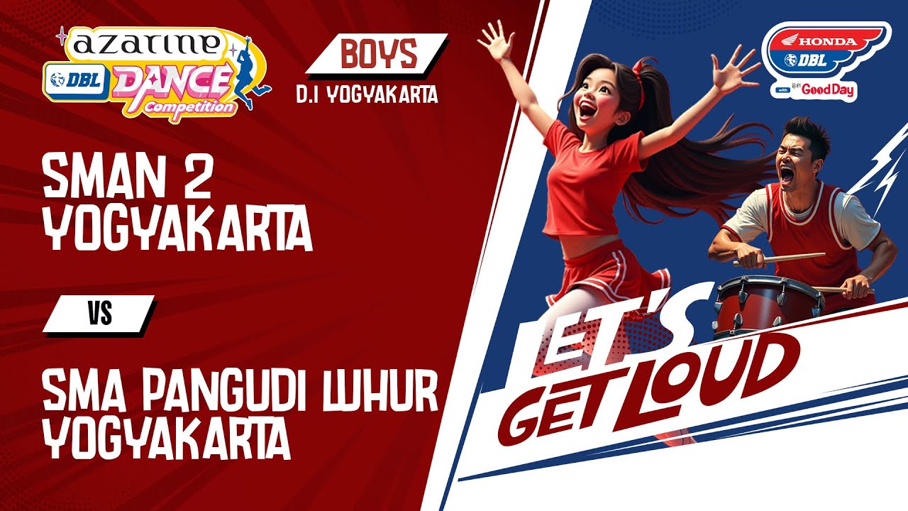 DBL DANCE | SMAN 2 YOGYAKARTA VS SMA PANGUDI LUHUR YOGYAKARTA