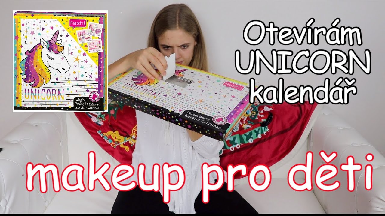 Otevírám UNICORN makeup adventní kalendář  /LEA
