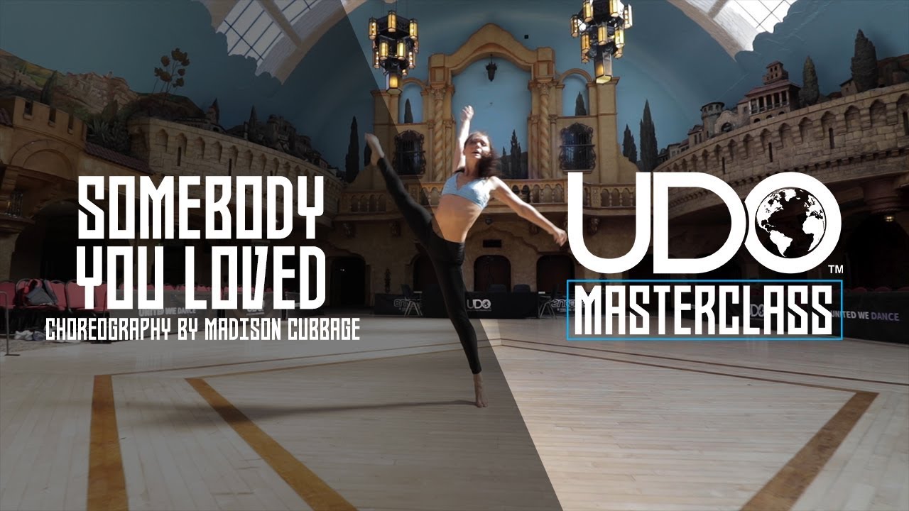 Somebody You Loved - Lewis Capaldi | Madison Cubbage Choreography | UDO Masterclass