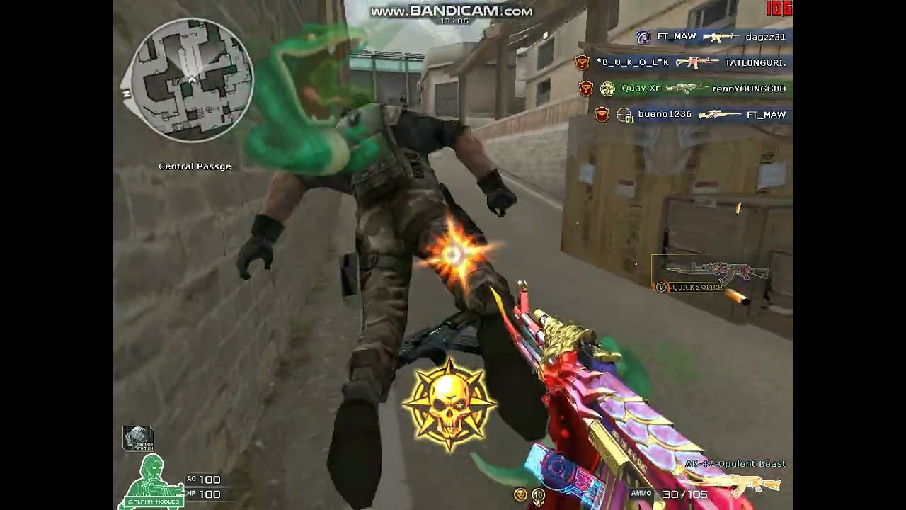 CFPH - FFA (AK-47-Opulent Beast) (Premium) Gameplay