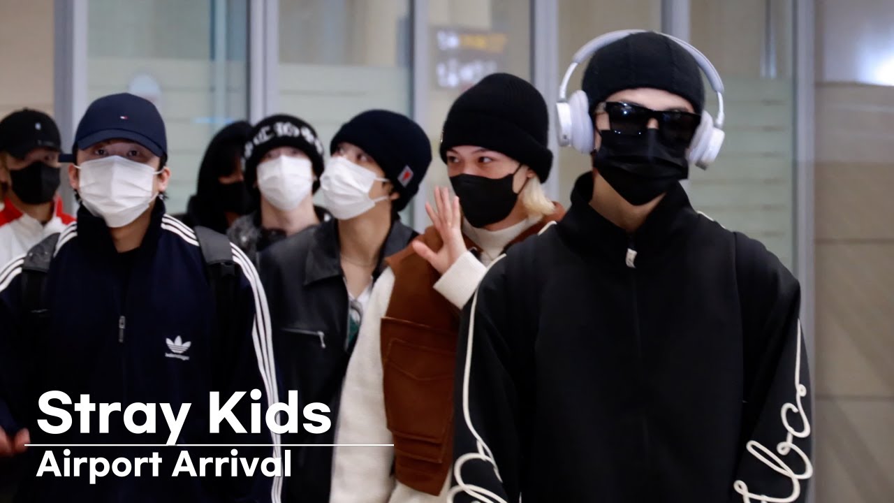 Stray Kids(스트레이키즈) 인천공항 입국 | Stray Kids Airport Arrival [4K]