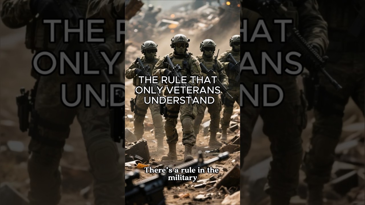 THE RULE THAT ONLY VETERANS UNDERSTAND  