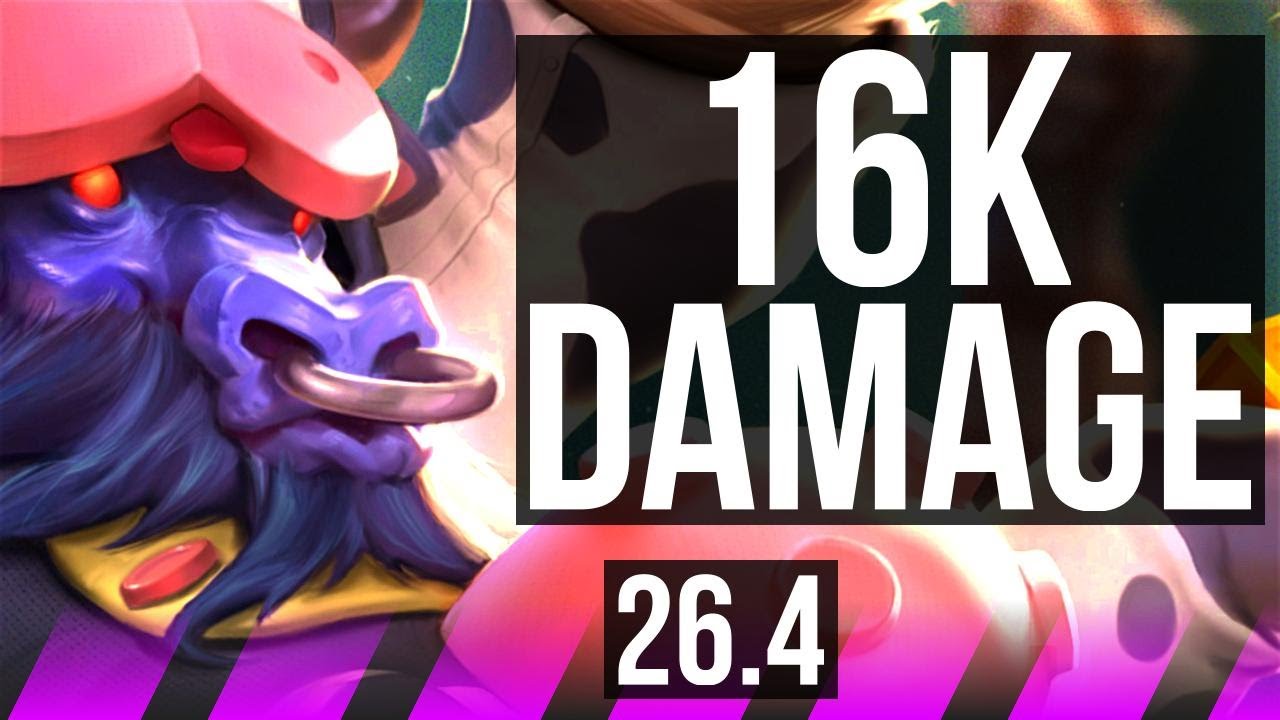 ALISTAR & Twisted Fate vs NAUTILUS & Varus (SUP) | 16K damage | EUW Master | 26.4