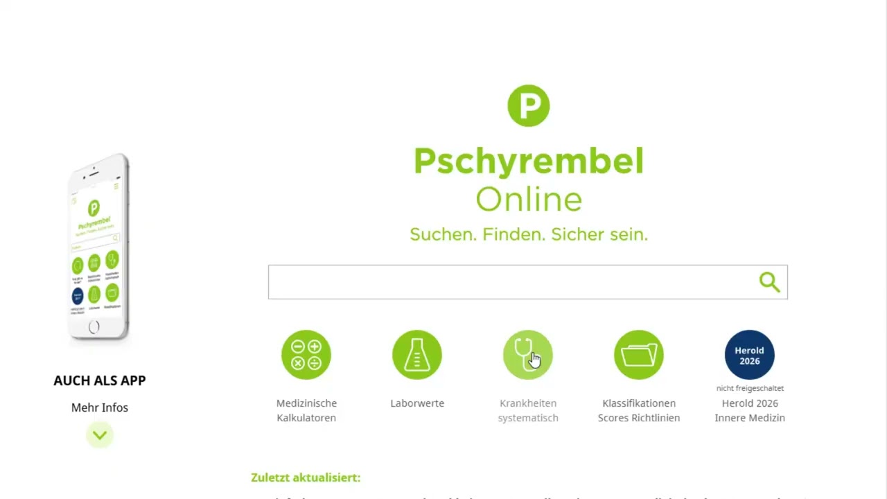 #Pschyrembel ,  Deutsch M.D für Mediziner, مرجع بشيريمبل