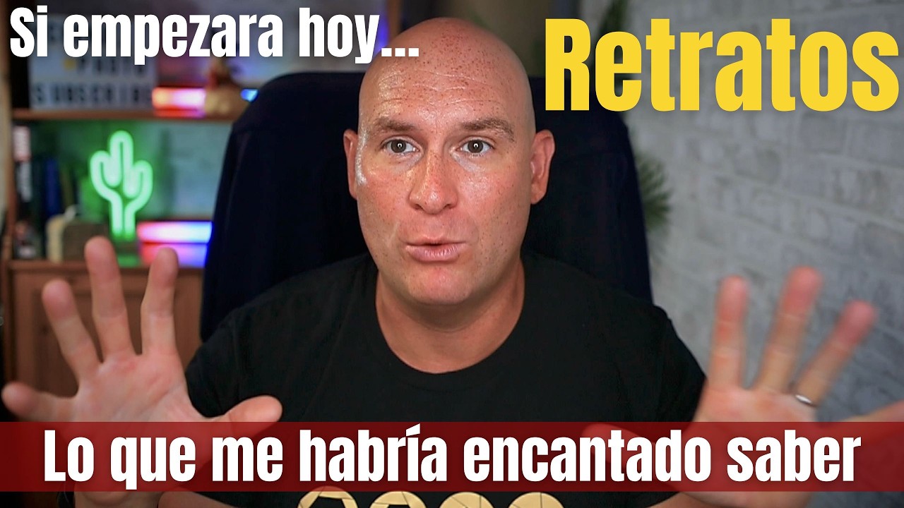 ⚠️ Cómo Empezar en la Fotografía de Retrato (TODO lo que me habría gustado saber antes)