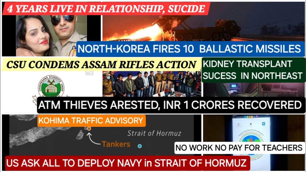 NAGAMESE KHOBOR 15 March 2026LATEST NEWS 